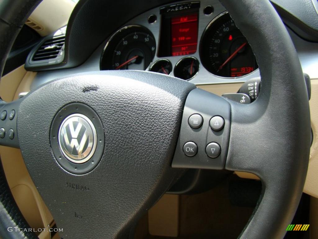 2008 Passat VR6 Sedan - Reflex Silver / Pure Beige photo #28