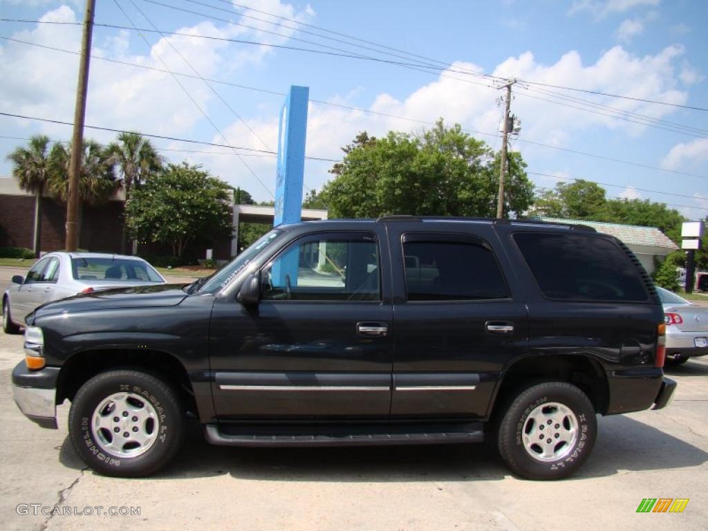 2004 Tahoe LS 4x4 - Dark Gray Metallic / Gray/Dark Charcoal photo #5