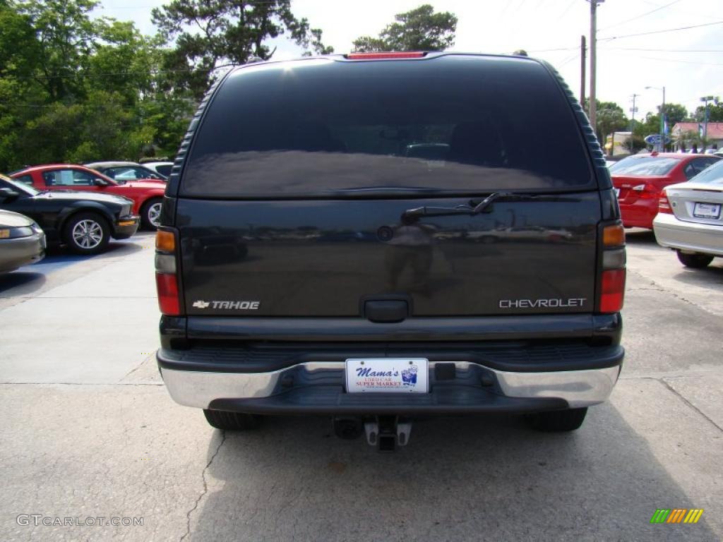 2004 Tahoe LS 4x4 - Dark Gray Metallic / Gray/Dark Charcoal photo #7