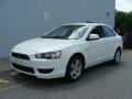 2008 Wicked White Mitsubishi Lancer ES  photo #1