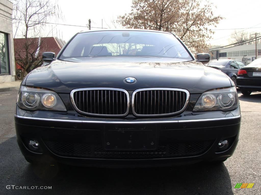 2006 7 Series 750i Sedan - Jet Black / Black/Black photo #2