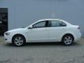 2008 Wicked White Mitsubishi Lancer ES  photo #3