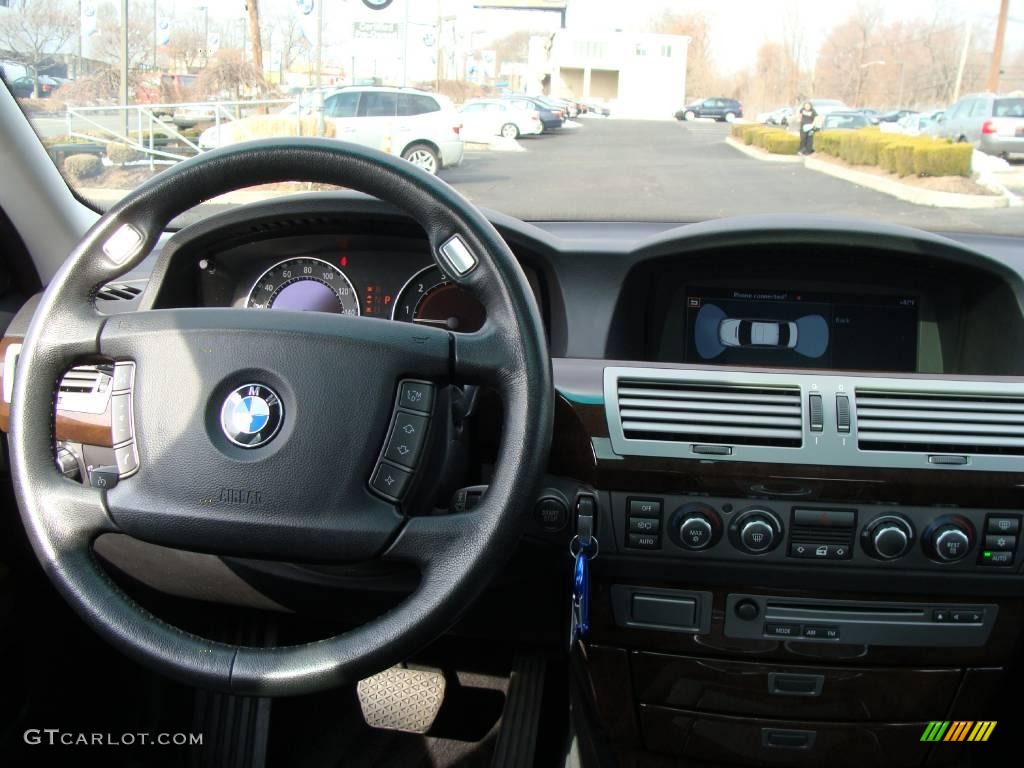 2006 7 Series 750i Sedan - Jet Black / Black/Black photo #11