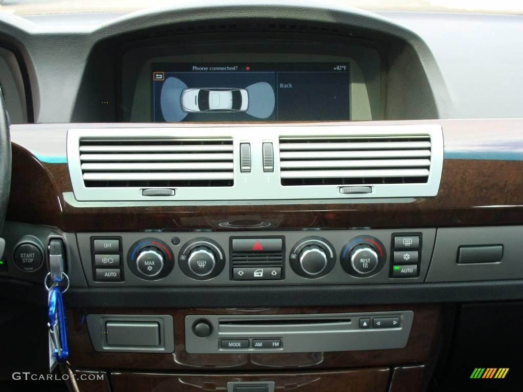 2006 7 Series 750i Sedan - Jet Black / Black/Black photo #12