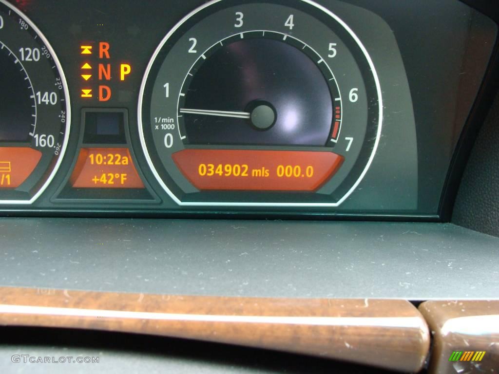 2006 7 Series 750i Sedan - Jet Black / Black/Black photo #14