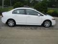 2007 Taffeta White Honda Civic LX Sedan  photo #3