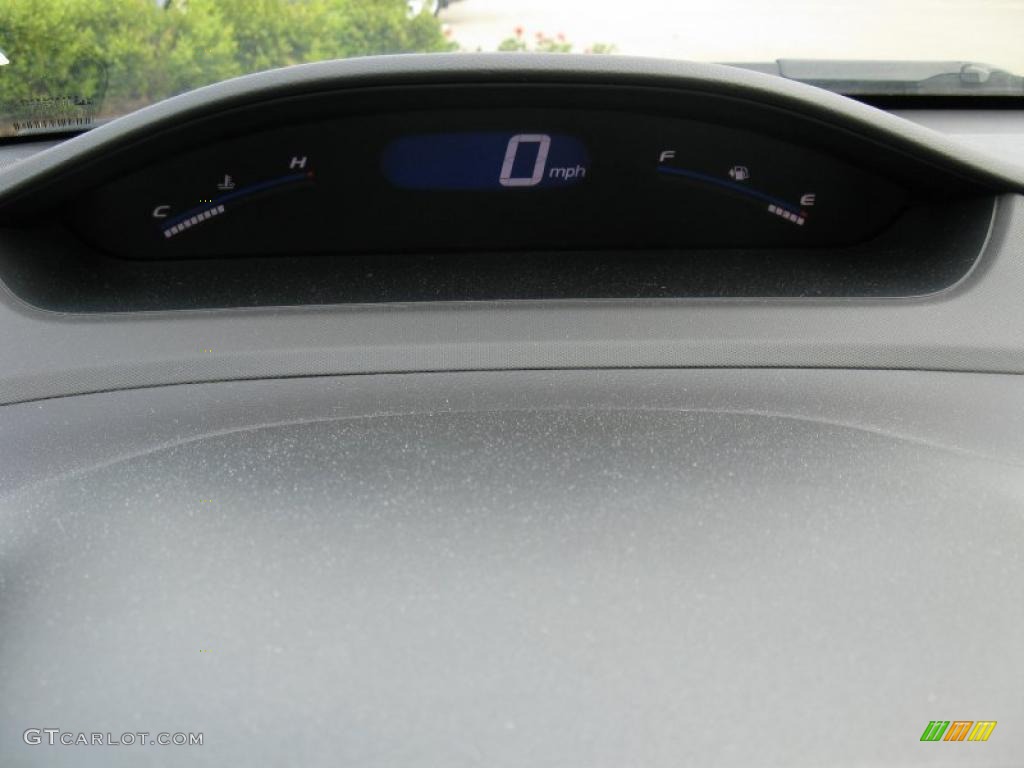 2007 Civic LX Sedan - Atomic Blue Metallic / Gray photo #15