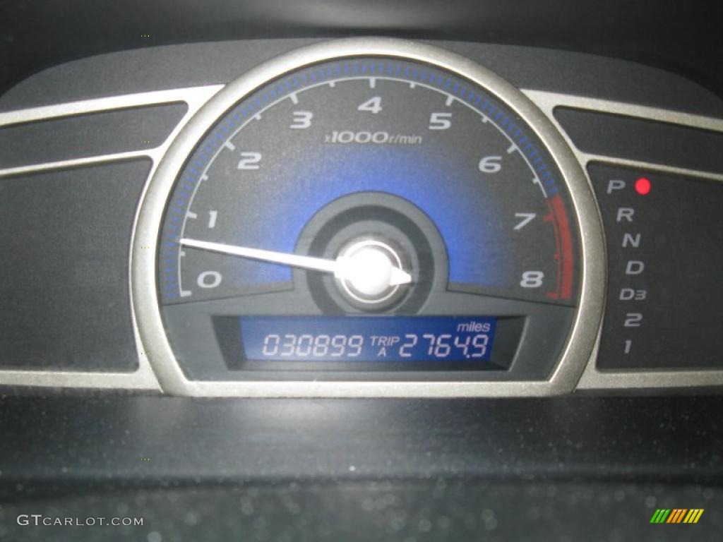 2007 Civic LX Sedan - Atomic Blue Metallic / Gray photo #16