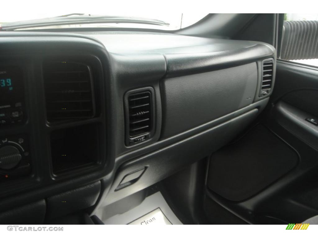2002 Silverado 2500 LS Crew Cab 4x4 - Medium Charcoal Gray Metallic / Graphite photo #38