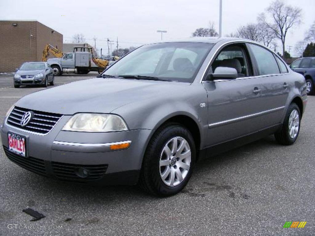 2002 Passat GLS Sedan - Silverstone Grey Metallic / Grey photo #1