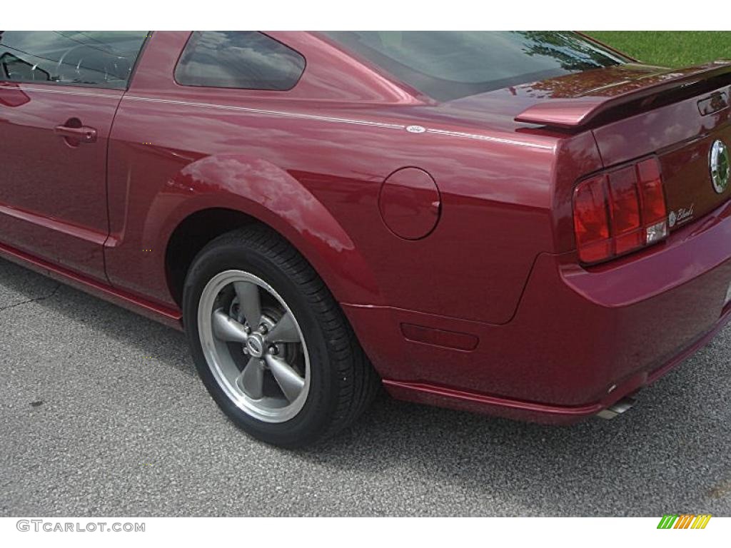 2005 Mustang GT Premium Coupe - Redfire Metallic / Dark Charcoal photo #12