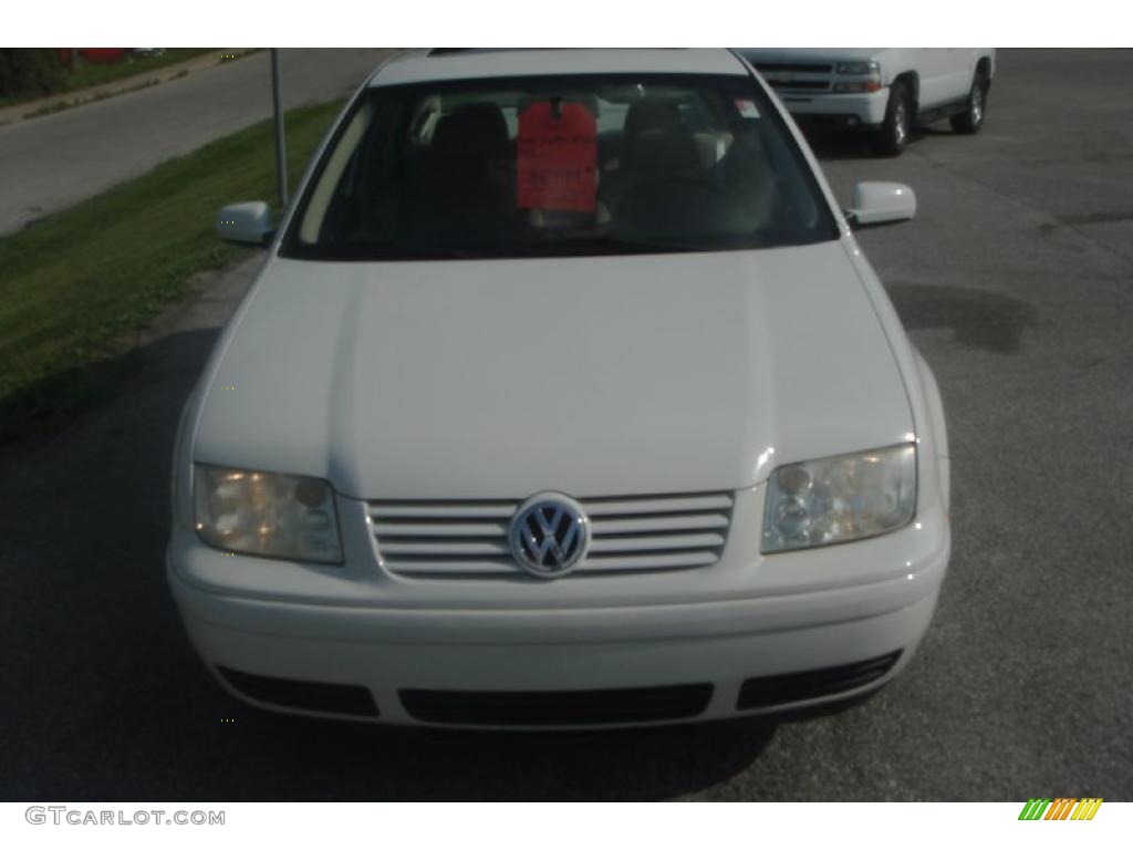 2000 Jetta GLS Sedan - Cool White / Beige photo #9