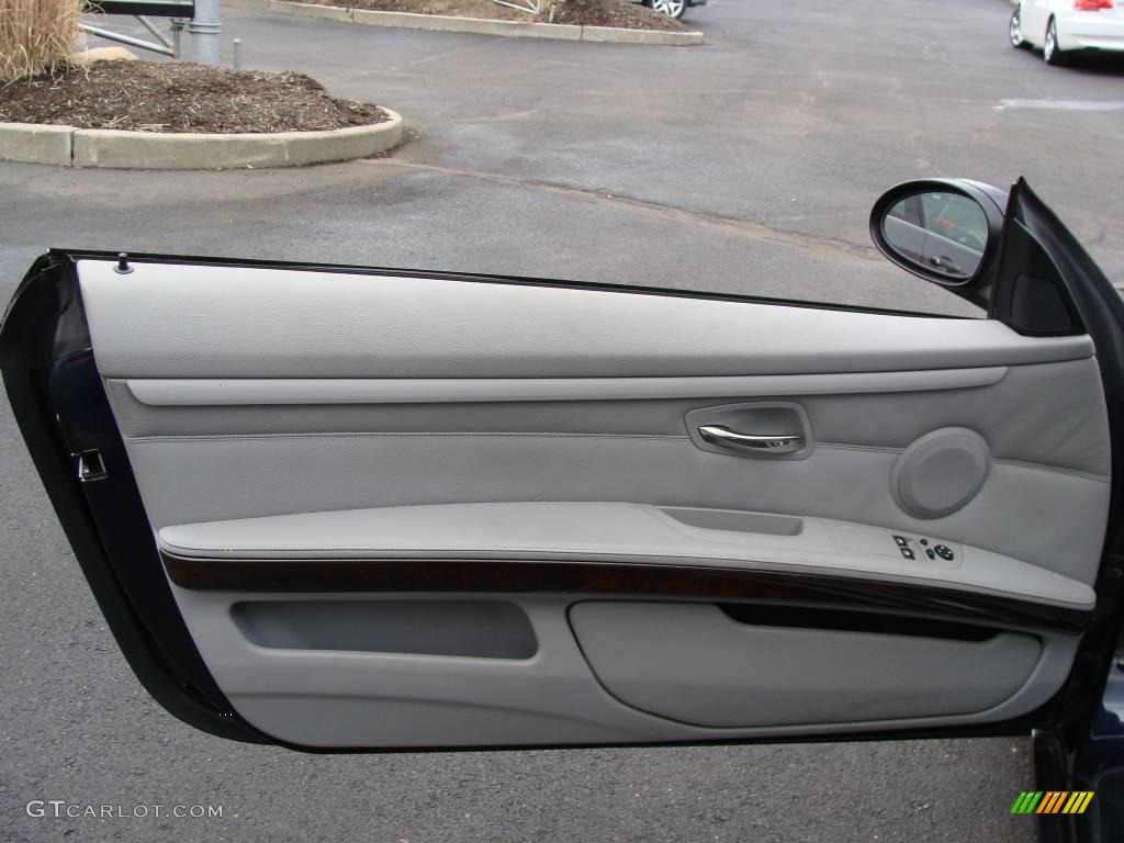 2007 3 Series 328xi Coupe - Monaco Blue Metallic / Grey photo #6