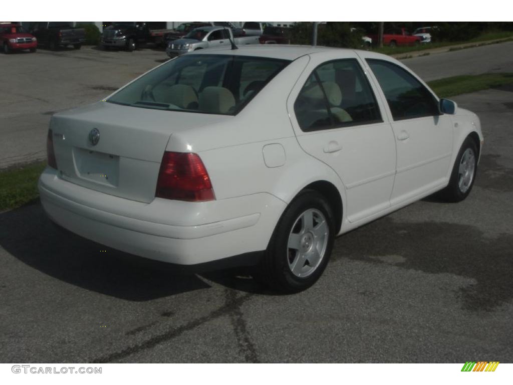 2000 Jetta GLS Sedan - Cool White / Beige photo #21