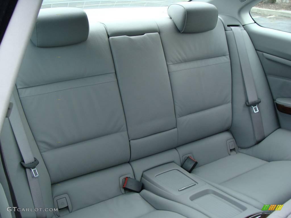 2007 3 Series 328xi Coupe - Monaco Blue Metallic / Grey photo #9