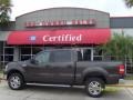 2005 Dark Stone Metallic Ford F150 Lariat SuperCrew 4x4  photo #1