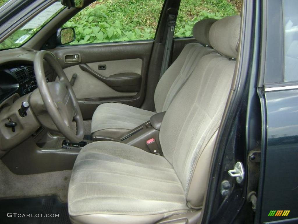 1994 Camry DX Sedan - Dark Emerald Pearl / Beige photo #8
