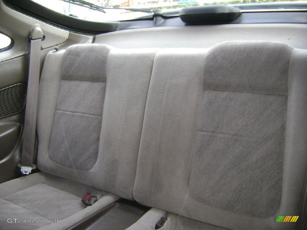 1997 Integra LS Coupe - Flamenco Black Pearl Metallic / Gray photo #8