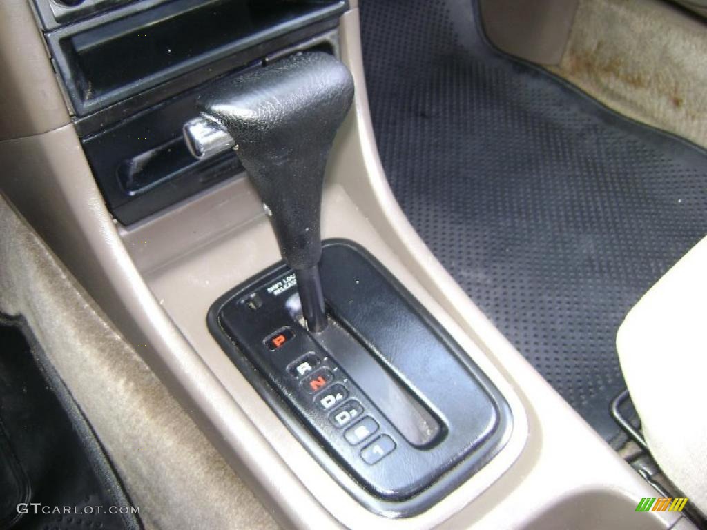 1997 Integra LS Coupe - Flamenco Black Pearl Metallic / Gray photo #16