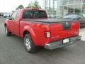 2009 Red Brick Nissan Frontier SE King Cab 4x4  photo #3