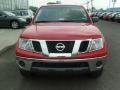 2009 Red Brick Nissan Frontier SE King Cab 4x4  photo #11