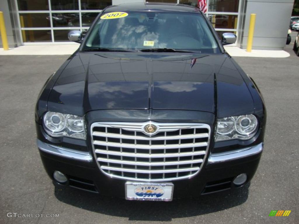 2007 300 C HEMI - Brilliant Black / Dark Slate Gray/Light Graystone photo #8