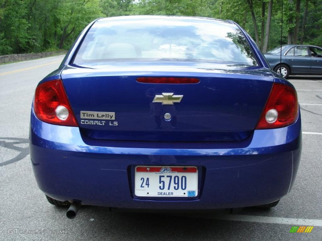 2006 Cobalt LS Sedan - Laser Blue Metallic / Gray photo #7