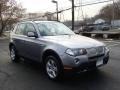 2007 Silver Grey Metallic BMW X3 3.0si  photo #3