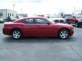 2008 Inferno Red Crystal Pearl Dodge Charger SE  photo #2