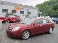 2009 Red Jewel Tintcoat Saturn Aura XR  photo #1