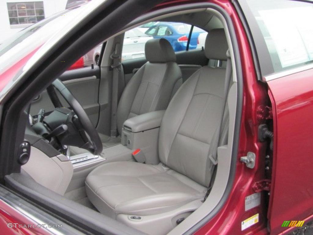 2009 Aura XR - Red Jewel Tintcoat / Gray photo #10