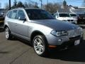 2007 Silver Grey Metallic BMW X3 3.0si  photo #2