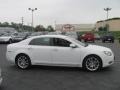 2009 Summit White Chevrolet Malibu LTZ Sedan  photo #6