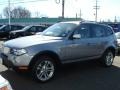 2007 Silver Grey Metallic BMW X3 3.0si  photo #4