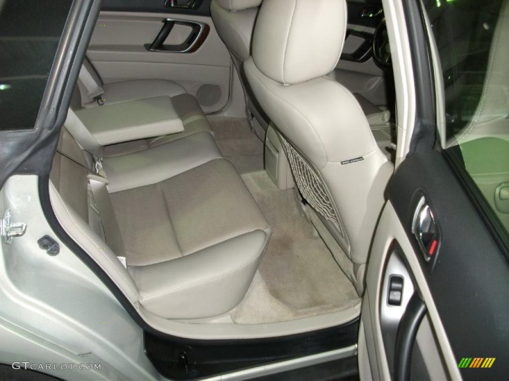 2007 Outback 3.0R L.L.Bean Edition Wagon - Champagne Gold Opal / Taupe Leather photo #14