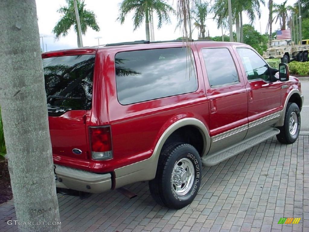 2004 Excursion Eddie Bauer 4x4 - Toreador Red Metallic / Medium Parchment photo #3
