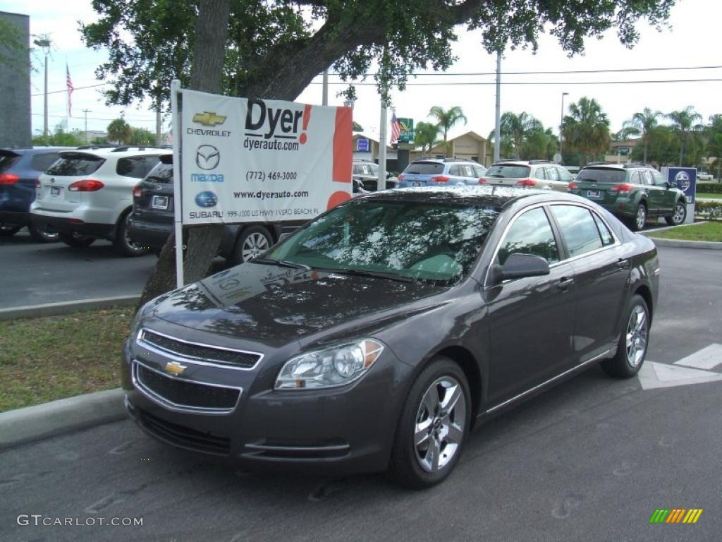 2010 Malibu LT Sedan - Taupe Gray Metallic / Titanium photo #1