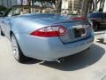 2007 Frost Blue Metallic Jaguar XK XK8 Convertible  photo #6