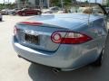 2007 Frost Blue Metallic Jaguar XK XK8 Convertible  photo #7