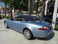 2007 Frost Blue Metallic Jaguar XK XK8 Convertible  photo #15