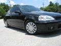 Flamenco Black Pearl - Civic EX Coupe Photo No. 3