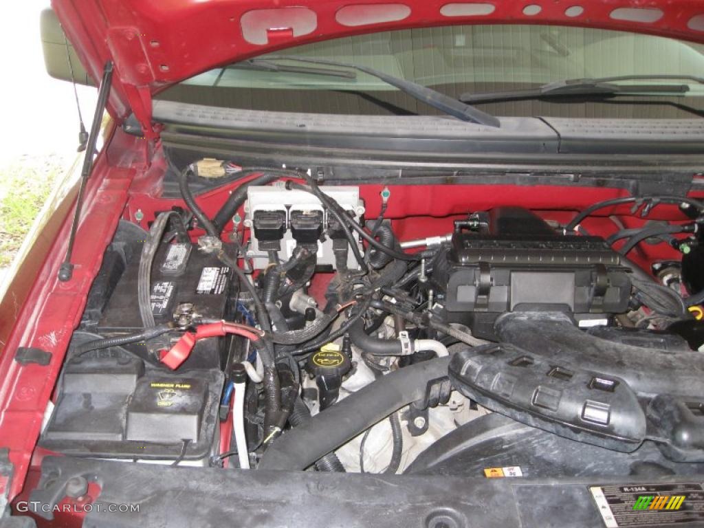 2005 F150 XLT SuperCrew 4x4 - Dark Toreador Red Metallic / Medium Flint/Dark Flint Grey photo #33