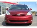 2008 Salsa Red Pearl Toyota Sienna XLE  photo #2