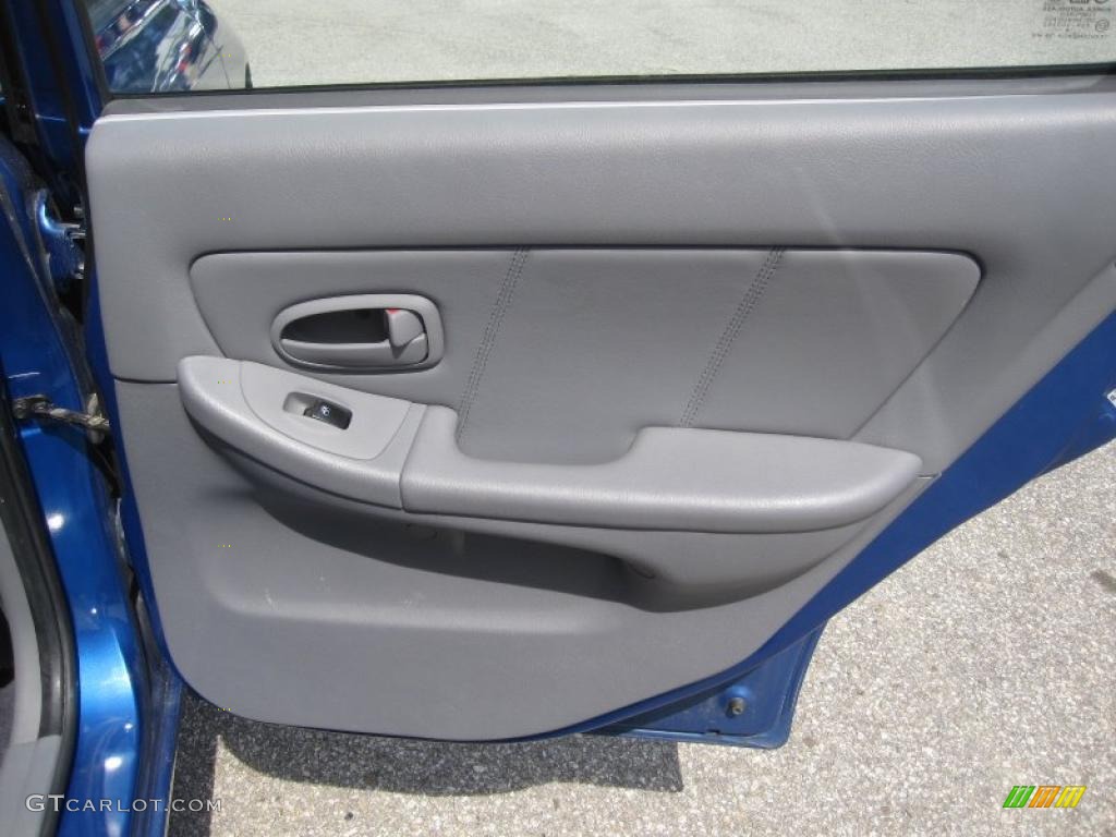 2006 Elantra GLS Hatchback - Tidal Wave Blue / Gray photo #6