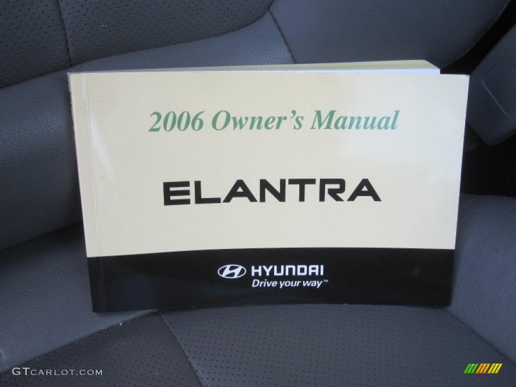 2006 Elantra GLS Hatchback - Tidal Wave Blue / Gray photo #8