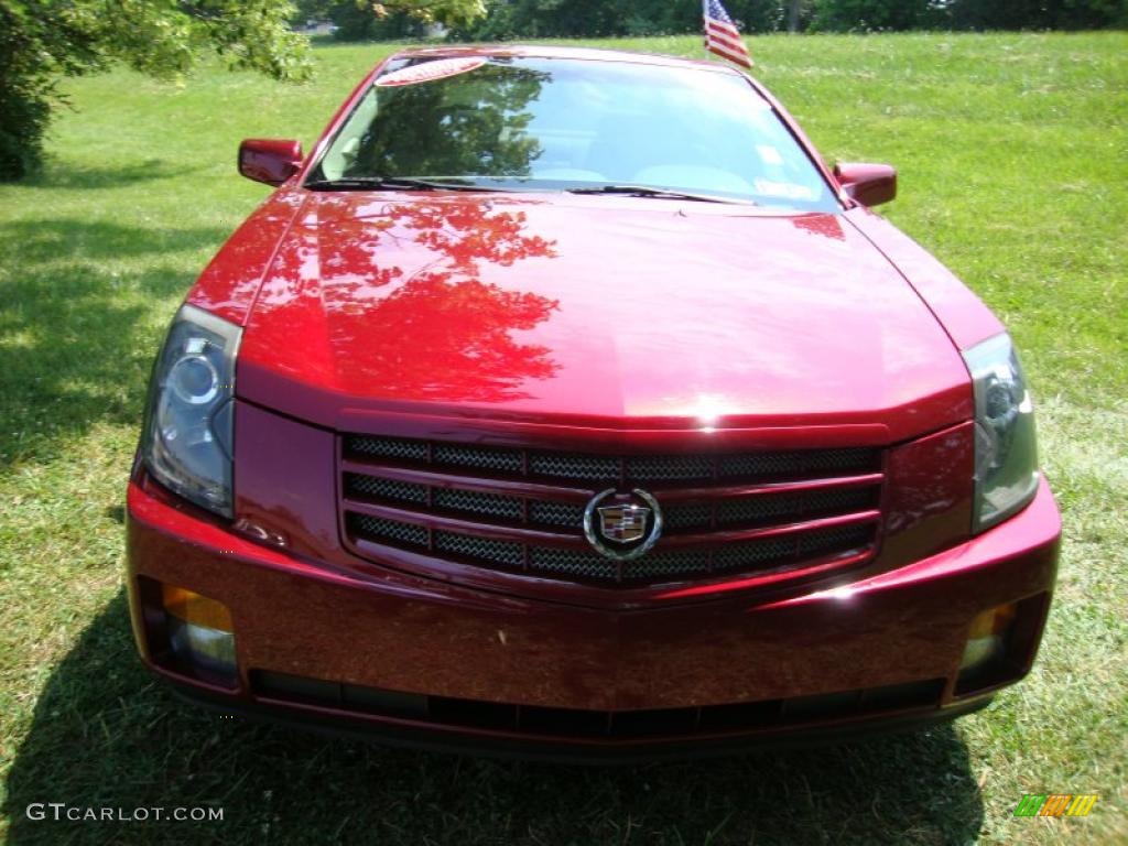 2007 CTS Sport Sedan - Infrared / Cashmere photo #3