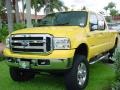 2006 Screaming Yellow Ford F250 Super Duty Amarillo Special Edition Crew Cab 4x4  photo #3