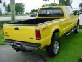 2006 Screaming Yellow Ford F250 Super Duty Amarillo Special Edition Crew Cab 4x4  photo #10