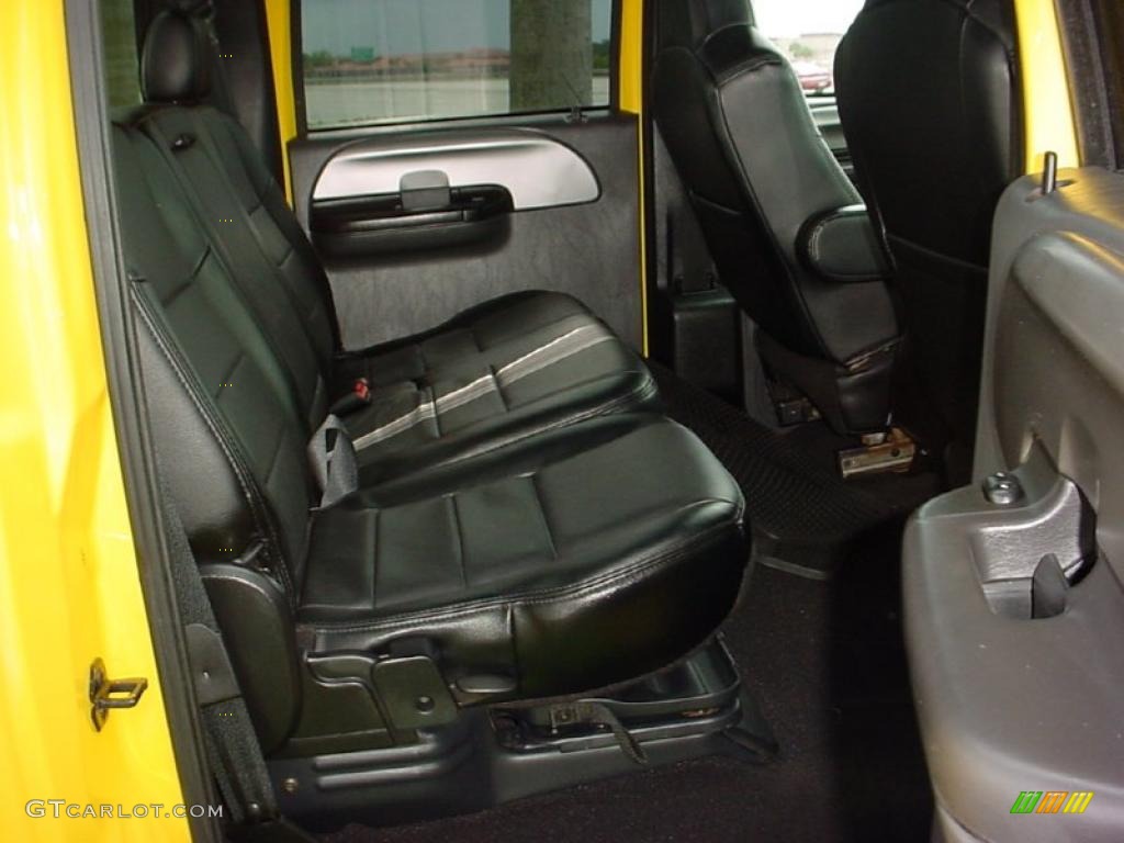 2006 F250 Super Duty Amarillo Special Edition Crew Cab 4x4 - Screaming Yellow / Black photo #21
