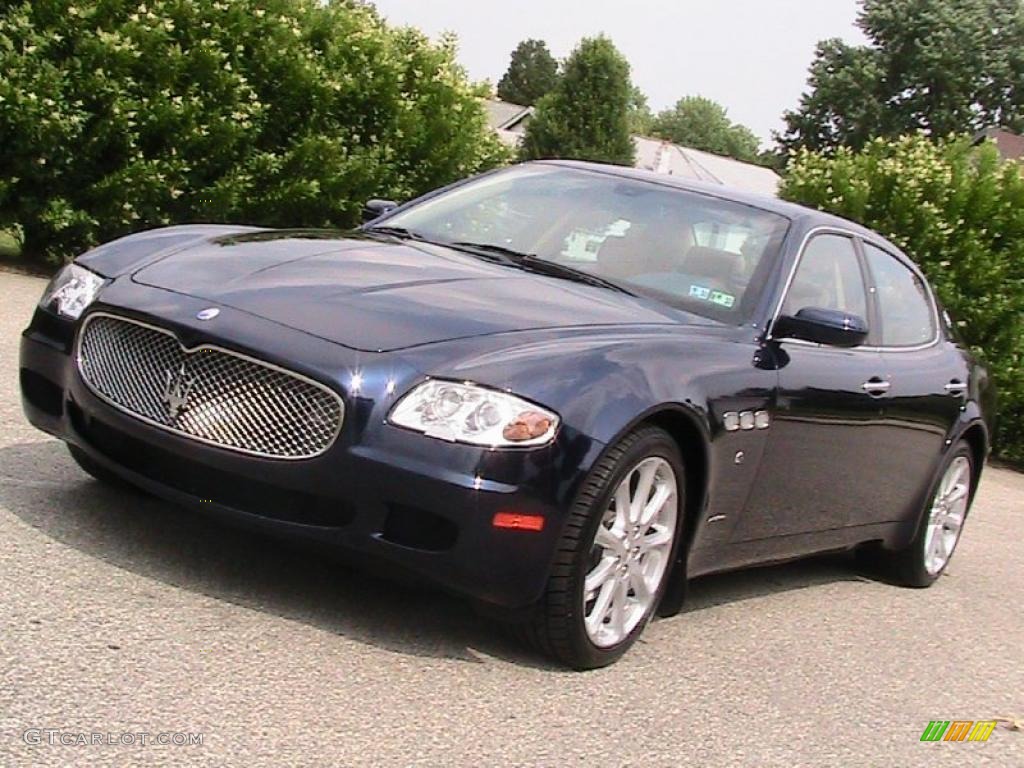 2008 Quattroporte Executive GT - Blu Oceano Metallic / Beige photo #1